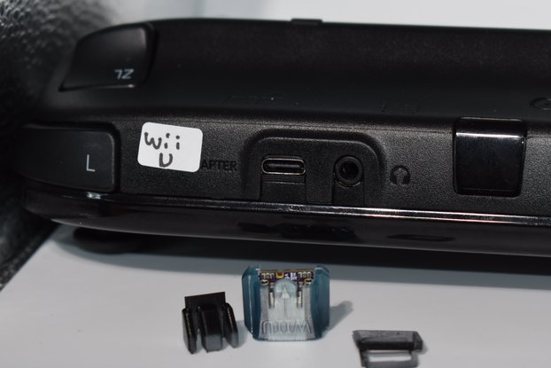 Wii U gamepad DIY USB-C Replacement charge port