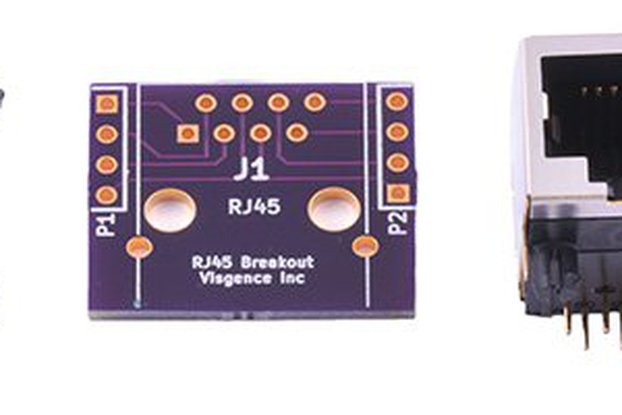 DIP RJ45 Breakout Board
