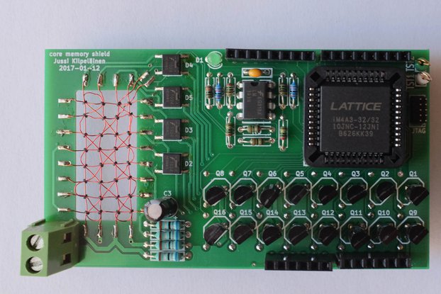 Core Memory Shield for Arduino
