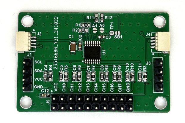8-Channel 12-Bit I2C ADC - ADS7828 Breakout