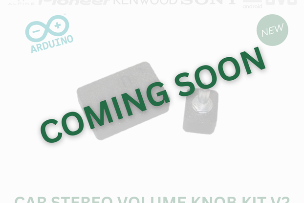 Car Stereo Volume Knob Kit - RE_SWC