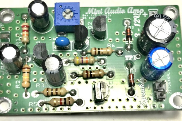 Discrete  Audio Amplifier