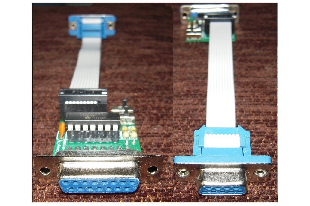 15Pin PC Analogue Joystick Adapter to 9Pin Port 1