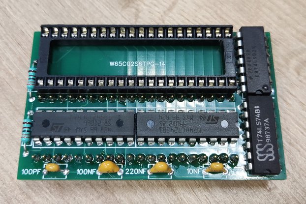 Atari 6502C Sally to W65C02S adapter