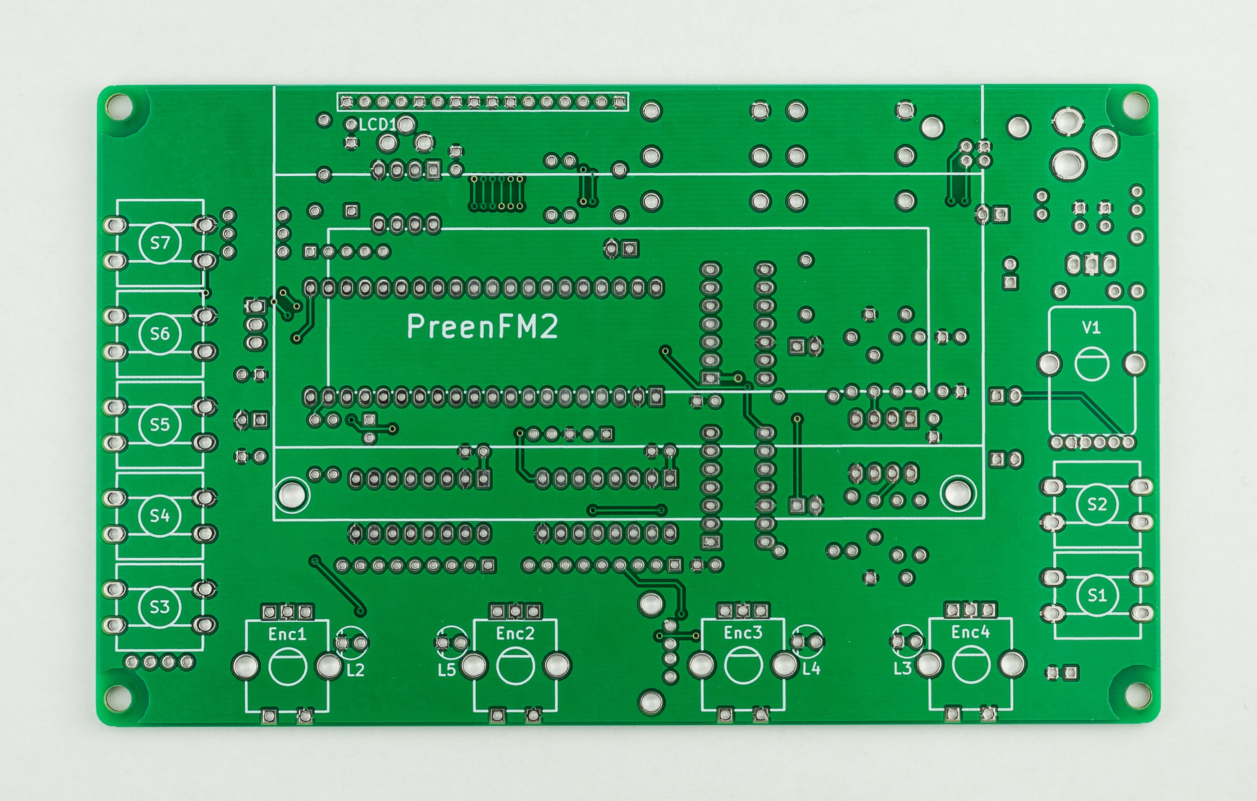 preenFM2 FM Synthesizer PCB + F405 MCU Board from SynthDIY on Tindie