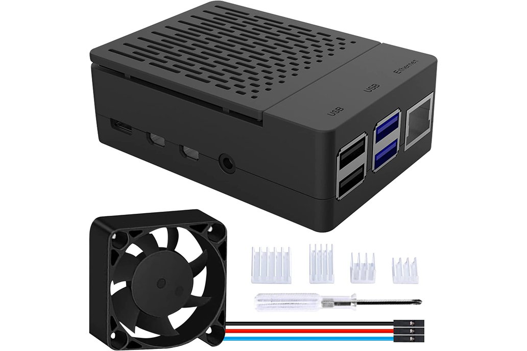 52Pi Raspberry Pi 4 Fan ABS Case 1