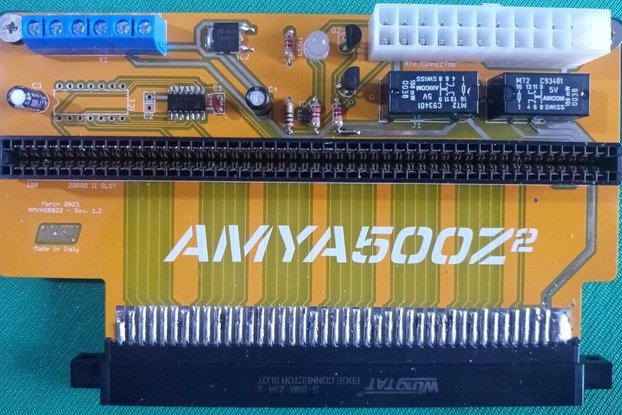 AMYA500Z2 Amiga 500 Zorro 2 II Side Expansion Card