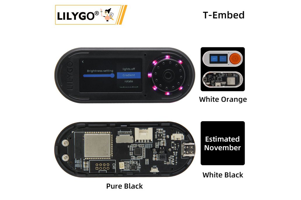 LILYGO® T-Embed ESP32-S3 Custom Control Panel 1