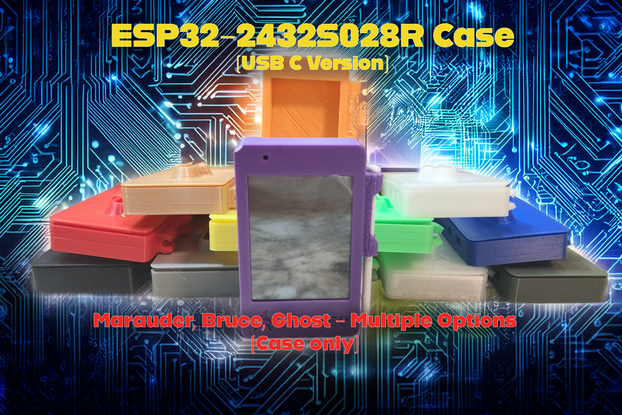ESP32-2432S028R CYD Case Fits USB C version