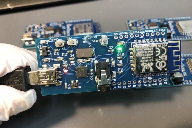 All-in-one RTL8710 prototyping board Ver 2