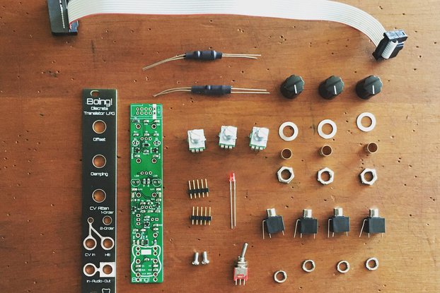 Boing Transistor LPG - Eurorack DIY kit