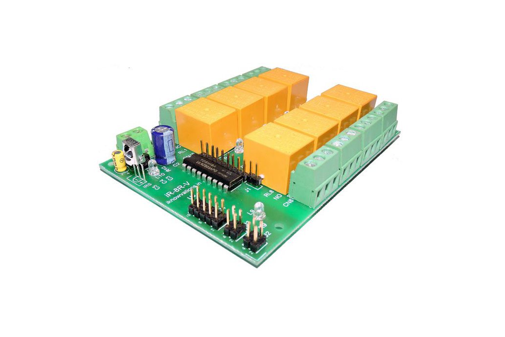 8 ch Programmable IR remote relay card 1