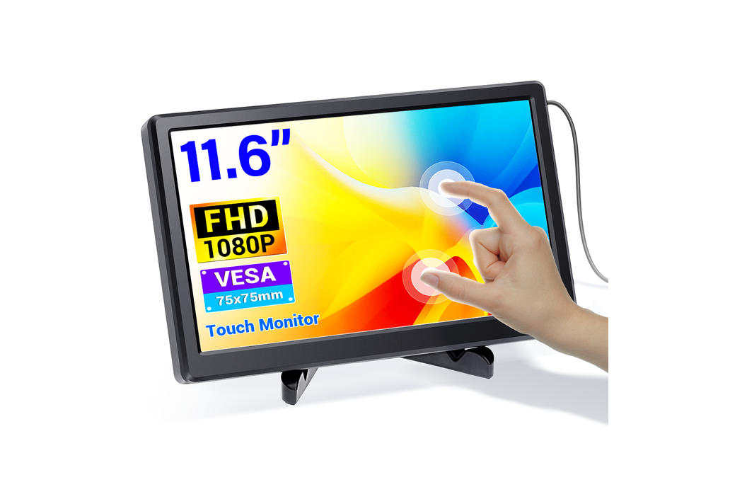 11.6 Inch Touchscreen 1920x1080 IPS Monitor 1