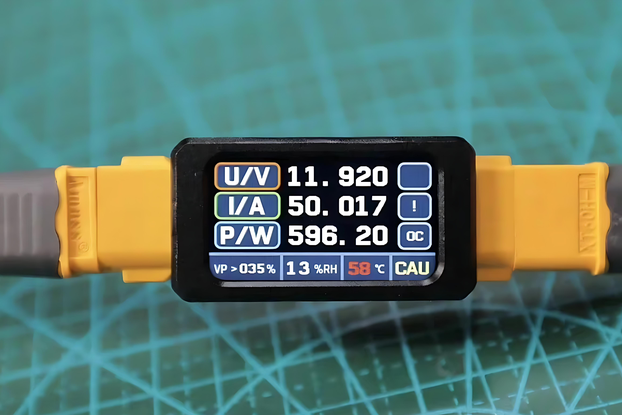 XT60 Color Screen Ammeter and Power Meter