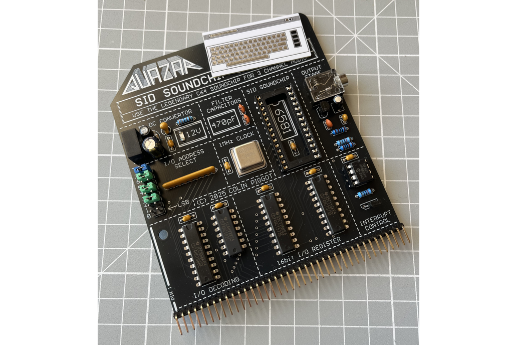 SID Sound Chip Interface, for RC2014 & compatibles 1