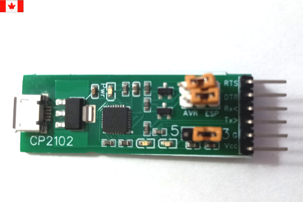 USB-UART for Arduino ESP - like FTDI, CP2102 etc.