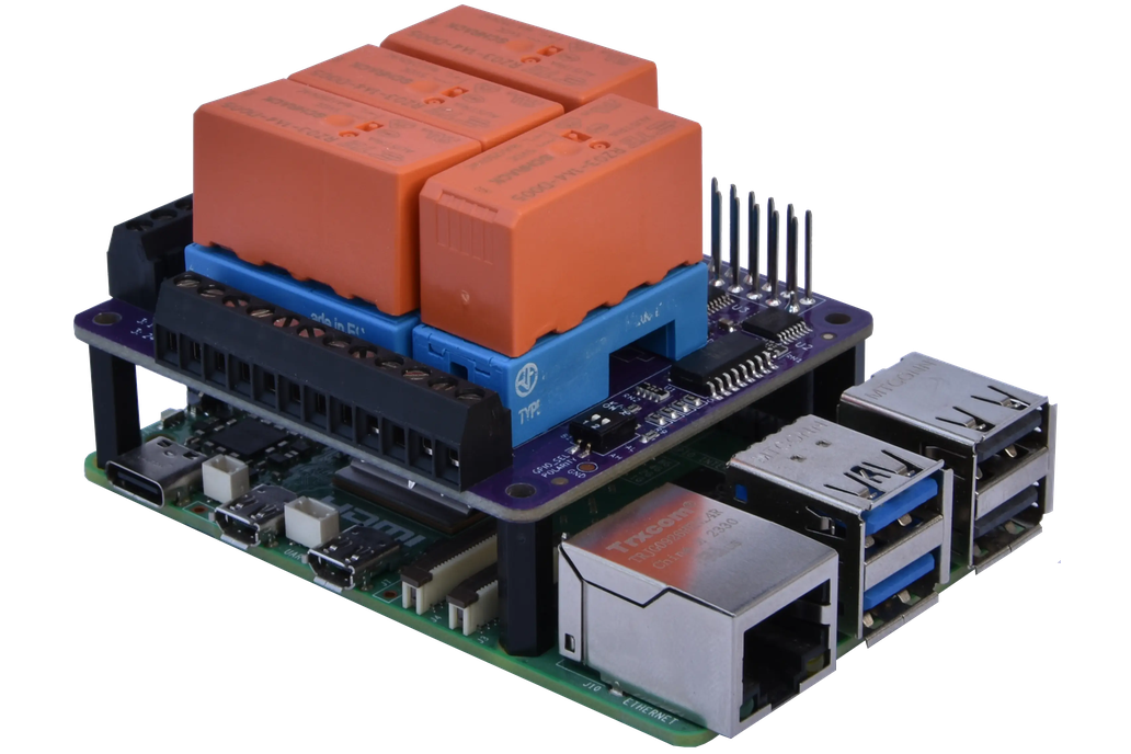 AQEX qReCon Flex Variable Relay HAT @Raspberry Pi 1