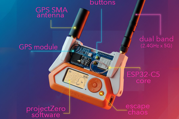 Lab ESP32C5 Flipper Zero Marauder
