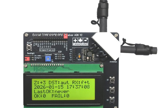 ES100 WWVB-BPSK Atomic Clock Receiver ADK DIY Kit