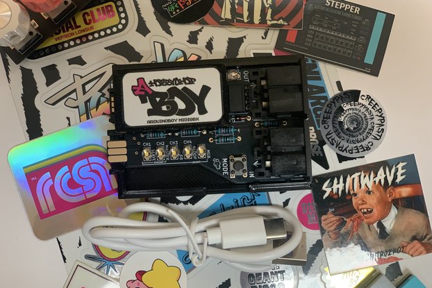 ARDUINOBOY [ GameBoy ] DIN5 USB MIDI Adapter