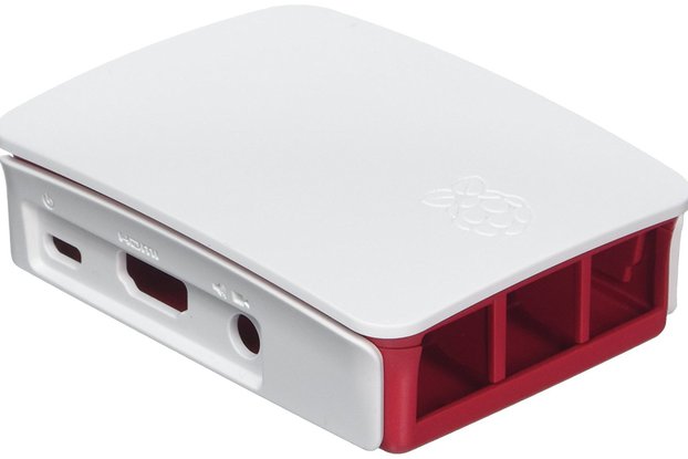 Raspberry Pi 3 Case - Red/White