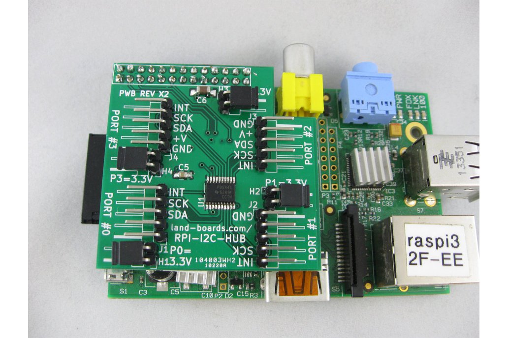 I2C Multiplexer for the Raspberry Pi (RPI-I2C-HUB) 1